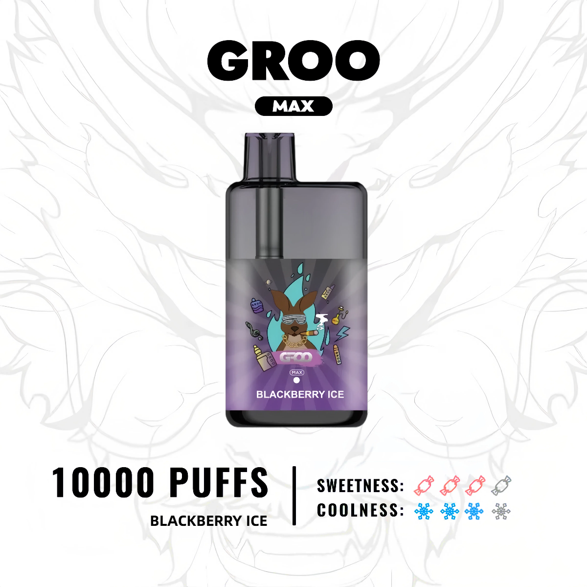 GROO MAX - Blackberry Ice