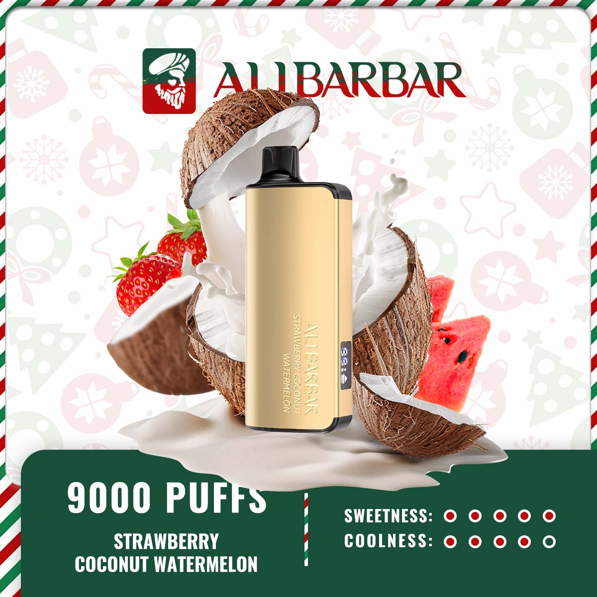 ALIBARBAR INGOT - Strawberry Coconut Watermelon - Image 2