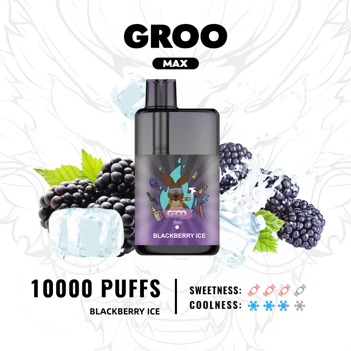 GROO MAX - Blackberry Ice - Image 2