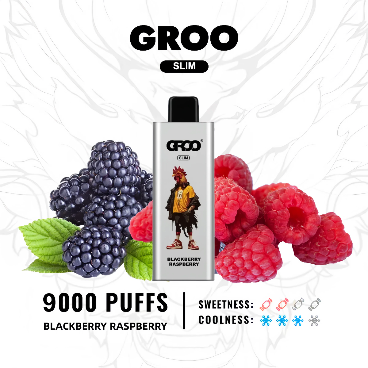 GROO SLIM - Blackberry Raspberry - Image 2