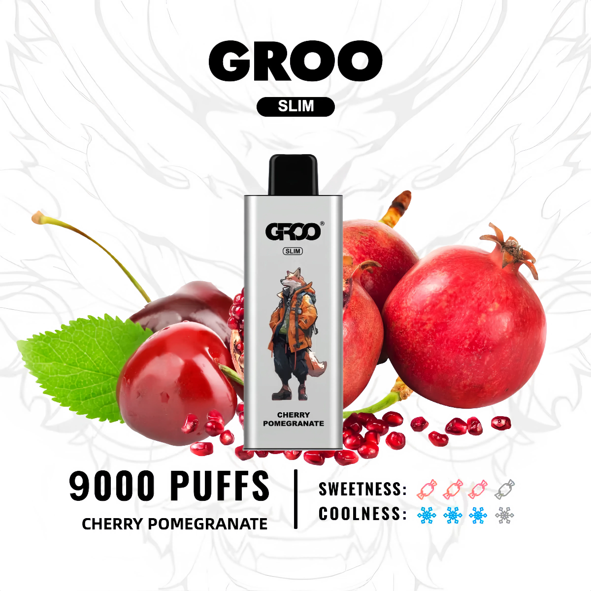 GROO SLIM - Cherry Pomegranate - Image 2