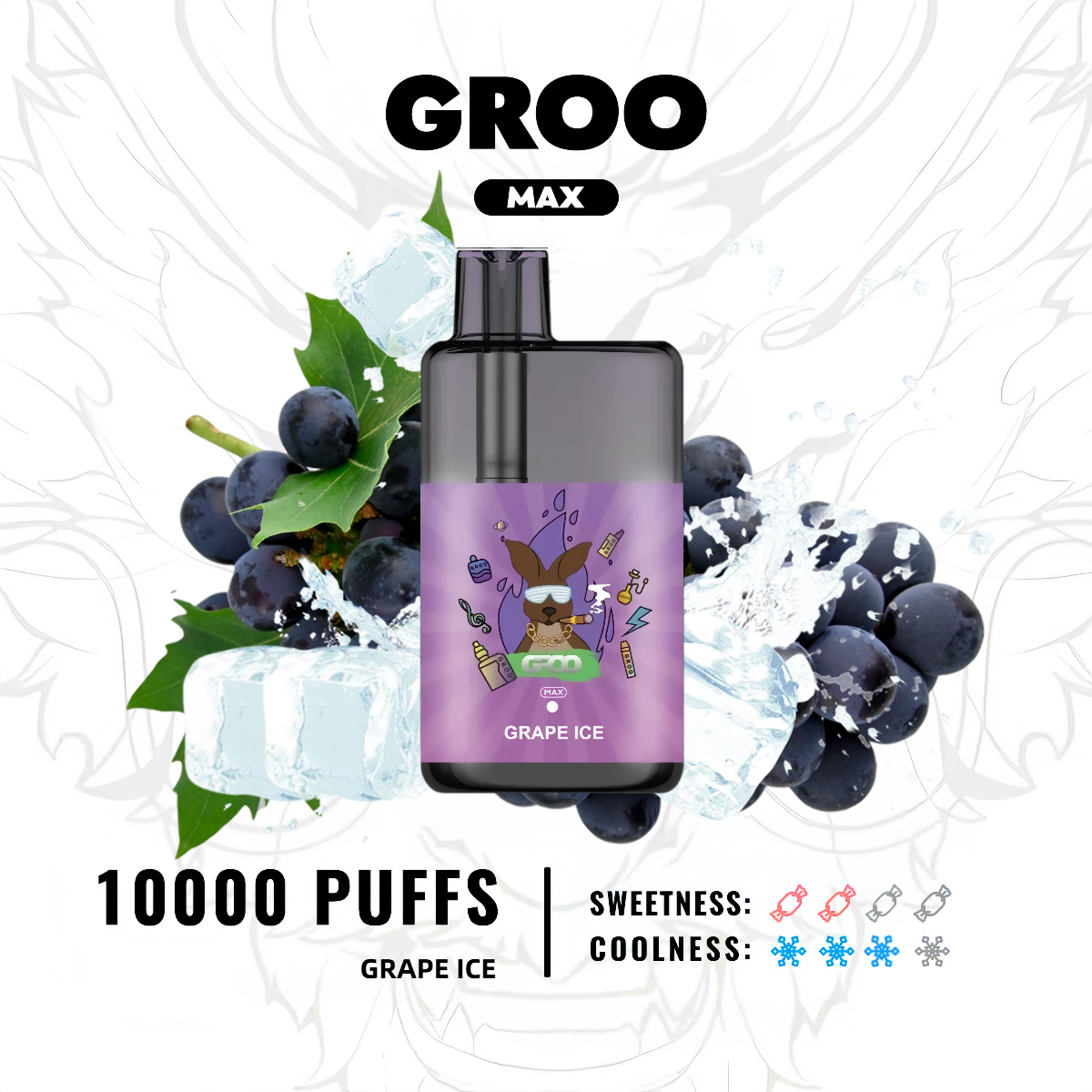 GROO MAX - Grape Ice - Image 2