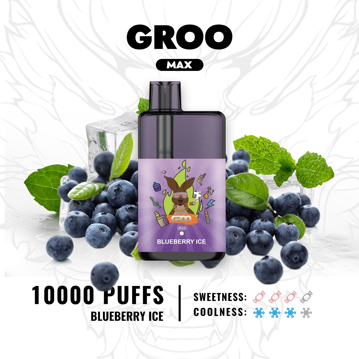 GROO MAX - Blueberry Ice - Image 2